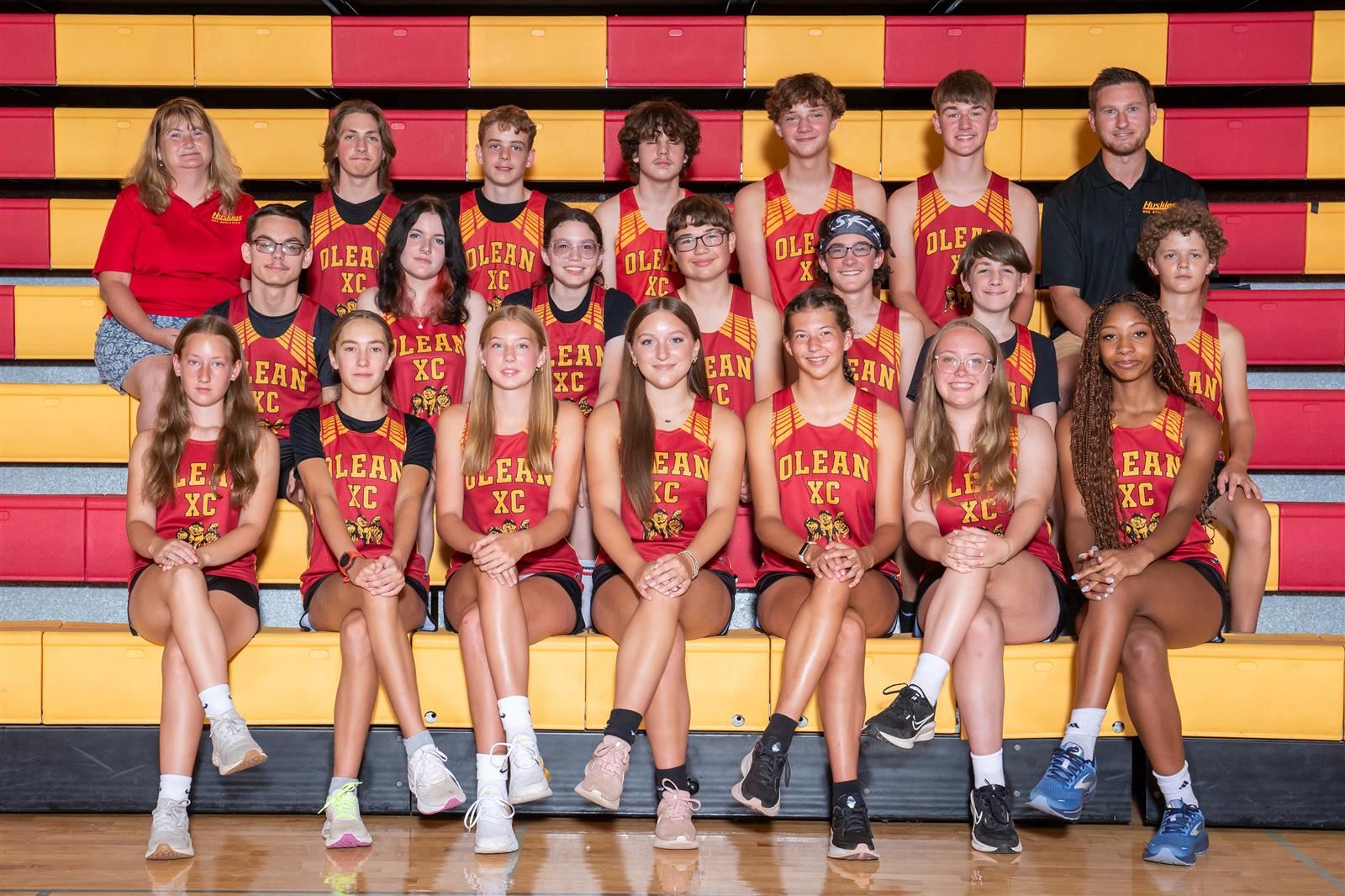 Boys and Girls Varsity and Modified Cross Country Team